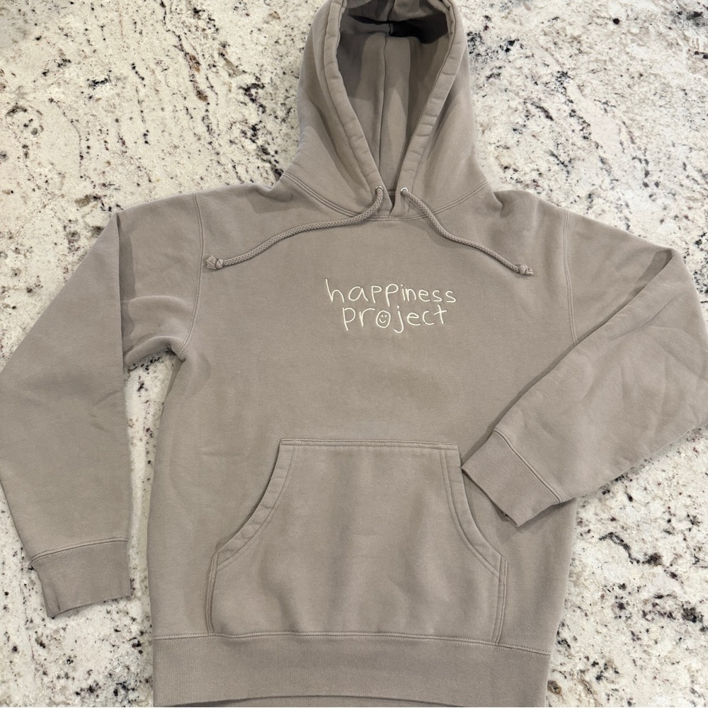 Sz Small Happiness Project Mental Health Matters Oatmeal Heavyweight Hoodie